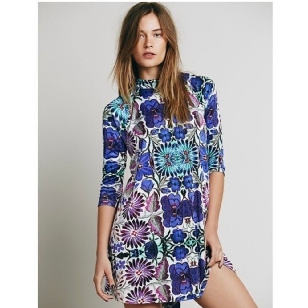 Free People New Romantics Fiesta Floral dress XS